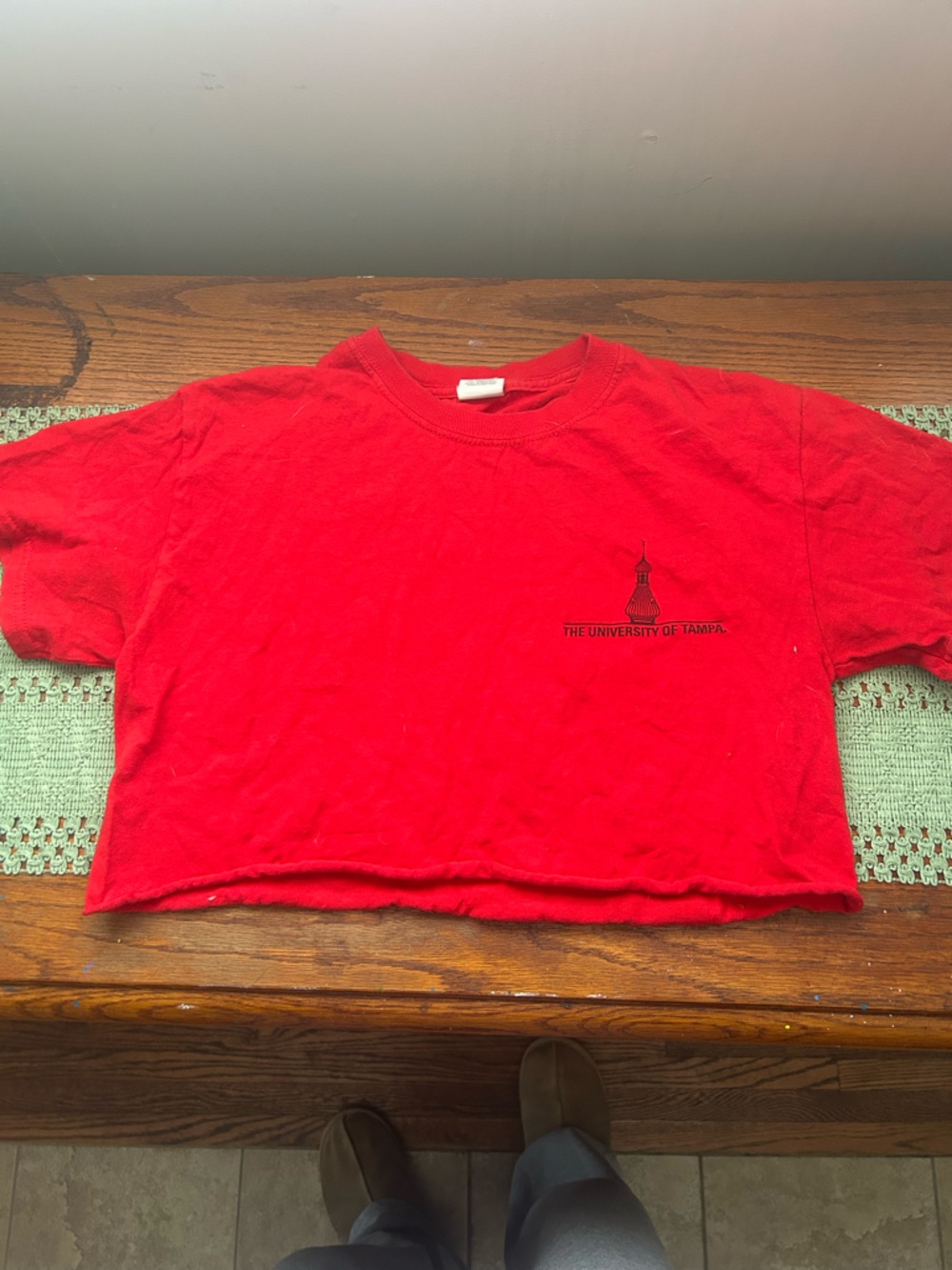University of Tampa Red Short-Sleeve Tee